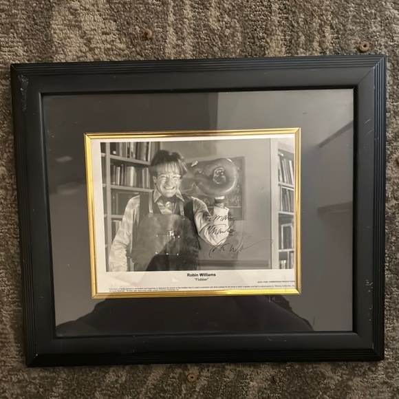 None Other - Framed Robin Williams Autographed Photo